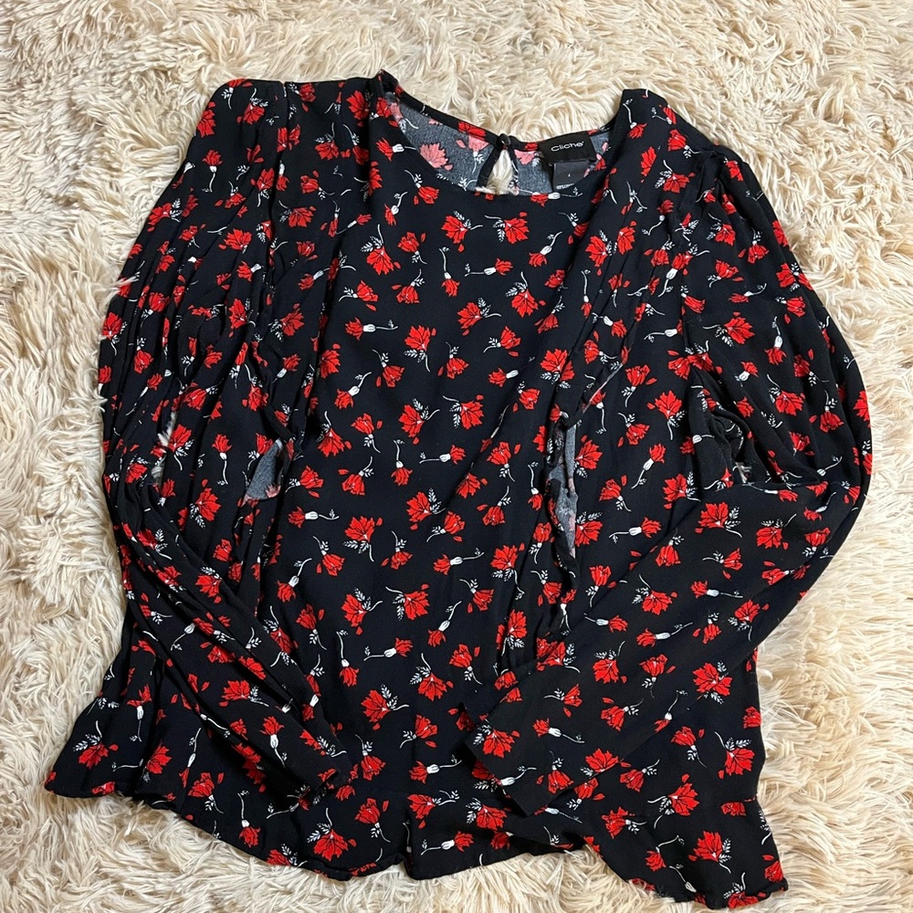 Floral blouses
